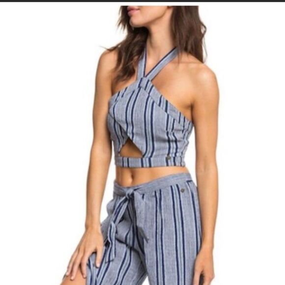 NWOT Roxy Jessa Crop Halter P2P 17 - Picture 3 of 4
